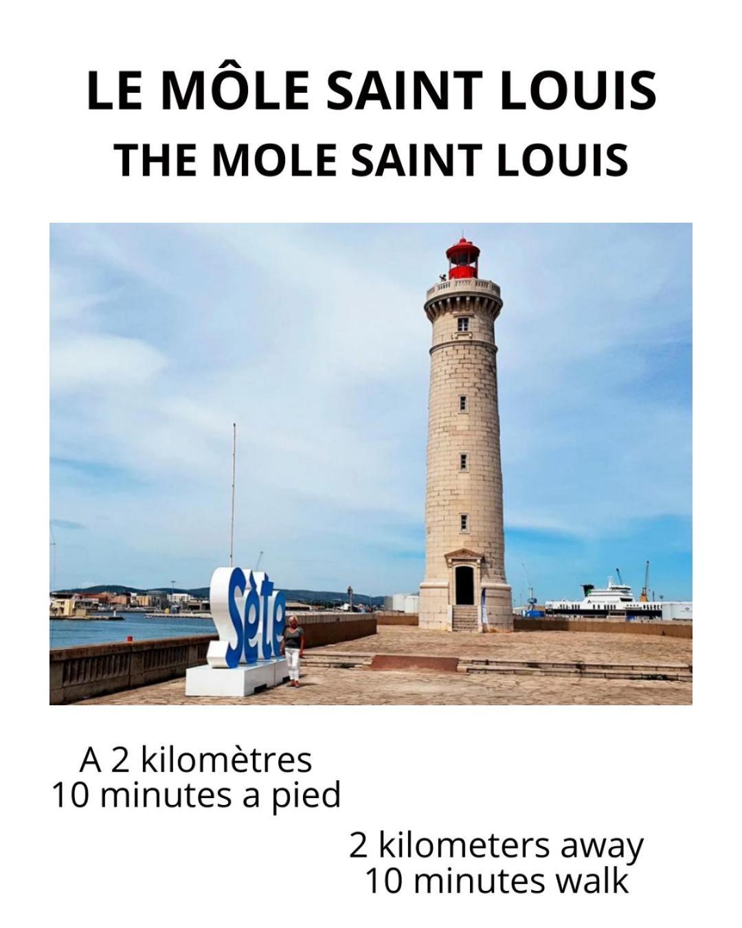 Le "Duo Setois" Appartement Sète Buitenkant foto